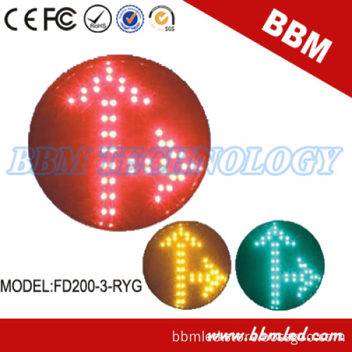 200mm Arrow Traffic Light Module with Two Forwards